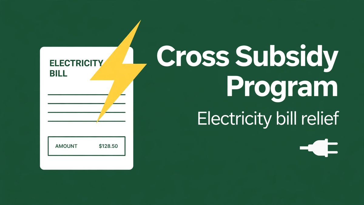 Cross Subsidy Program Electricity Pakistan - css pitc com pk Hero Image